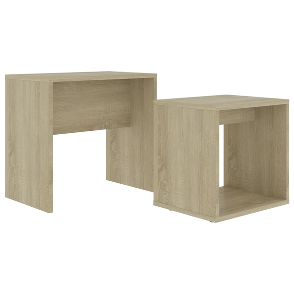 VidaXL Холна маса от ПДЧ дъб сонома 48 x 30 x 45 см 802888