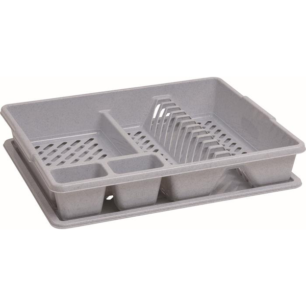 Curver Dish Drainer + Tray Gray (173460)