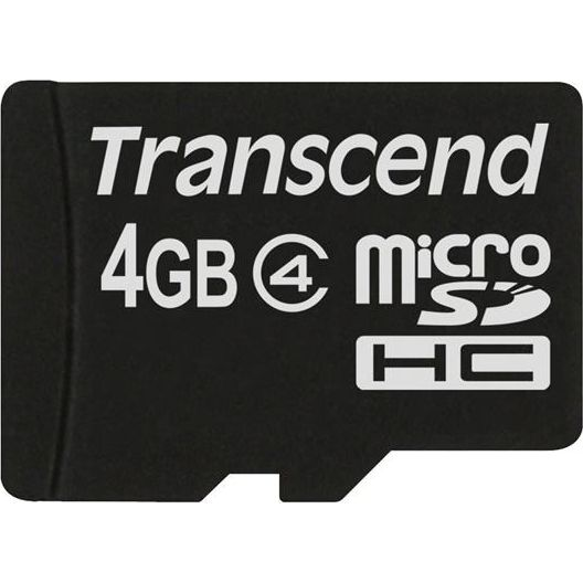 SDHC CARD MICRO 4GB CLASS 4 W/O ADAPTER