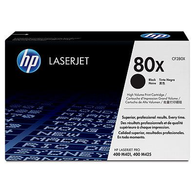 HP 80X High Yield Black Original LaserJet Toner Cartridge tonerová náplň 1 kusů