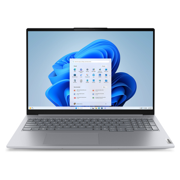 Lenovo ThinkBook 16 G8 IAL Intel Core Ultra 5 225U Laptop 40,6 cm (16") WUXGA 32 GB DDR5-SDRAM 1 TB SSD Wi-Fi 6E (802.11ax) Windows 11 Pro Tysk Grå