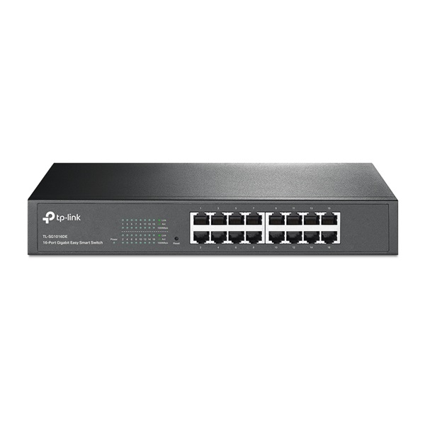 TP-Link TL-SG1016D Nespravované Gigabit Ethernet (10/100/1000) Černá