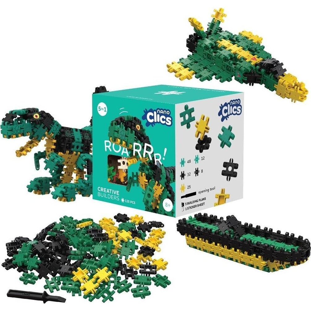 Nano Clics - Creative Builders - 125pcs (NC001) (NC001-0)