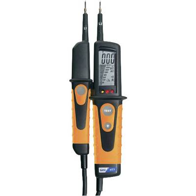 HT Instruments HT7 Kétpólusú feszültségvizsgáló CAT III 1000 V, CAT IV 600 V LCD, LED, Akusztikus Gyári standard (tanúsítvány nélkül) (HT7)