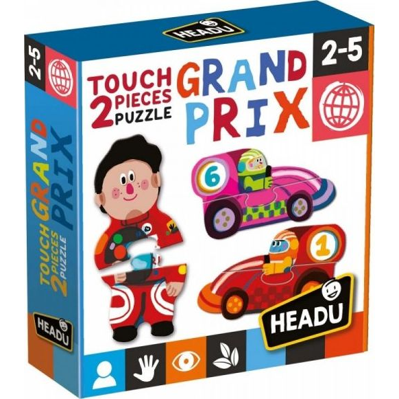 Montessori Touch 2 Piezas Puzzle Grand Prix