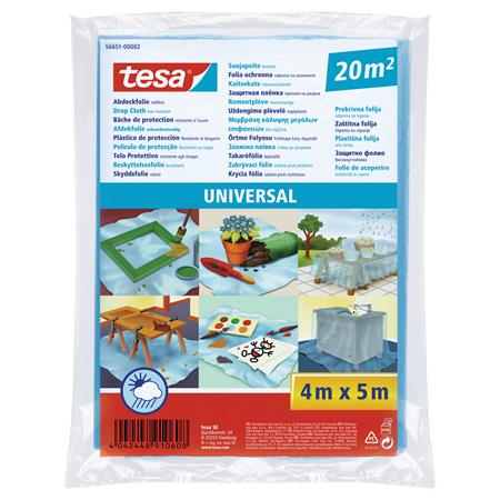 Tesa Universal 5m x 4m Lépésálló takarófólia (56651-00002-01)