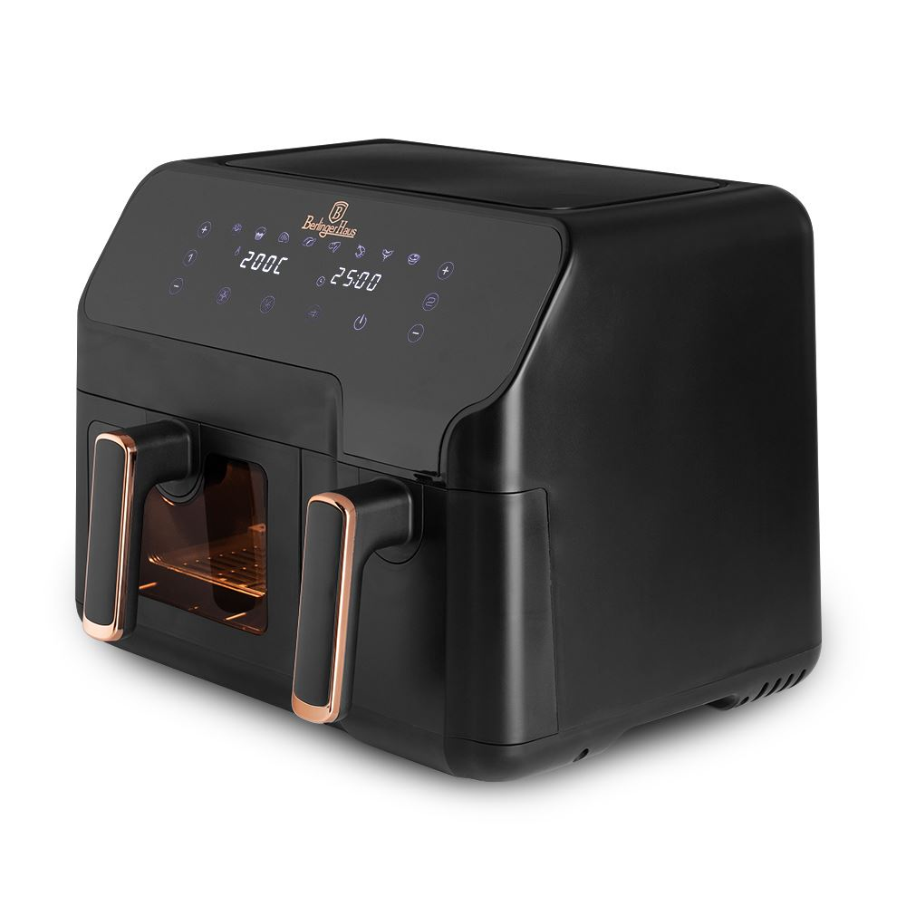 Berlinger Haus BH 9467 dupla kosaras forrólevegős sütő 5,5 liter + 3,5 liter (BH 9467)