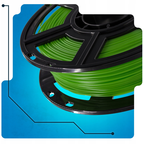 Drukarka 3D Flashforge PLA plastik - 0.5kg - 1.75mm - zielony