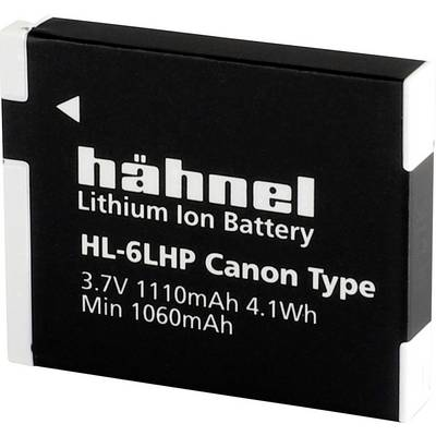 Kamera akku Hähnel Megfelelő eredeti akku NB-6L, NB-6LH 3.7 V 1110 mAh HL-6LHP (10001632)