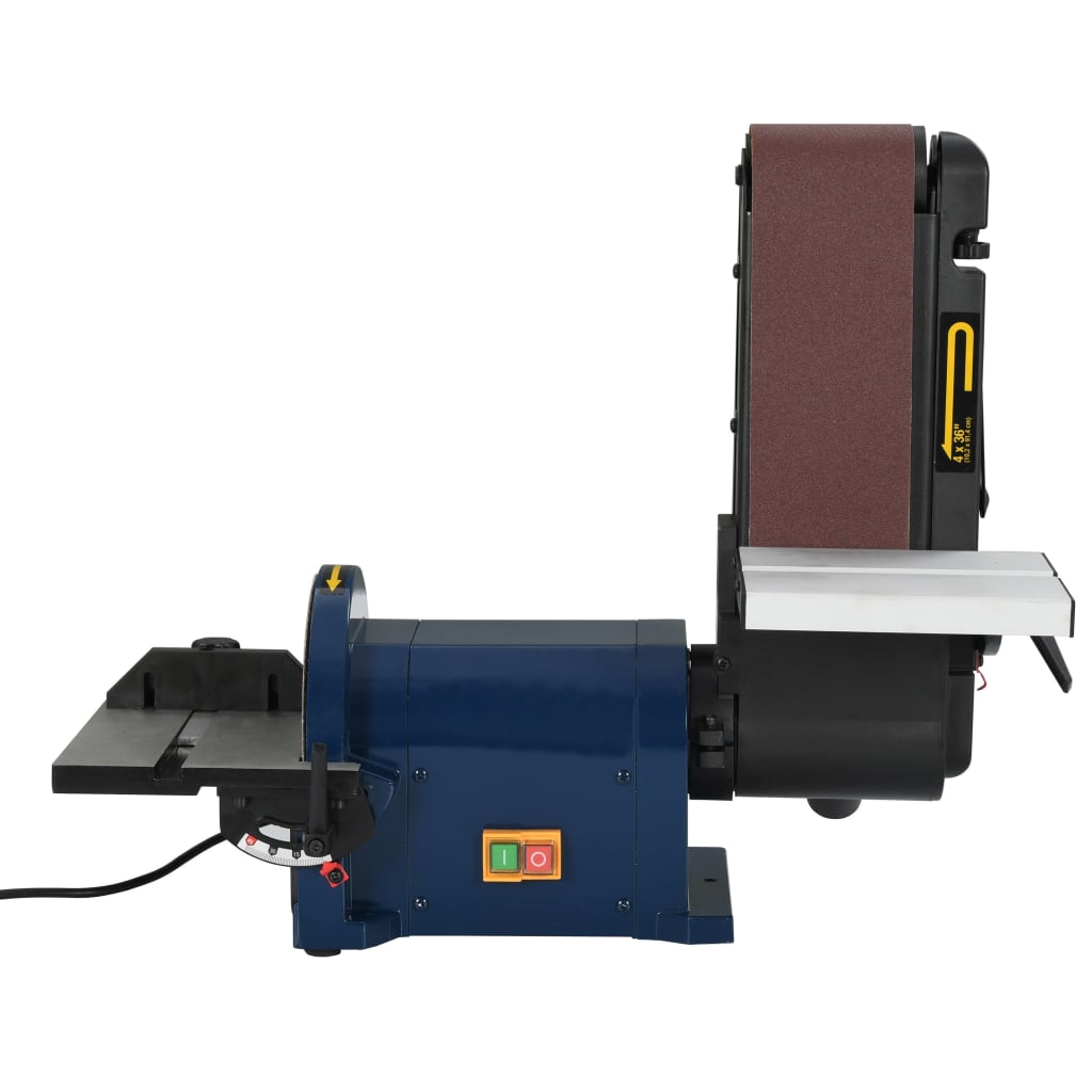 elektromos korong- és szalagcsiszoló gép 500 W 200 mm (144832)