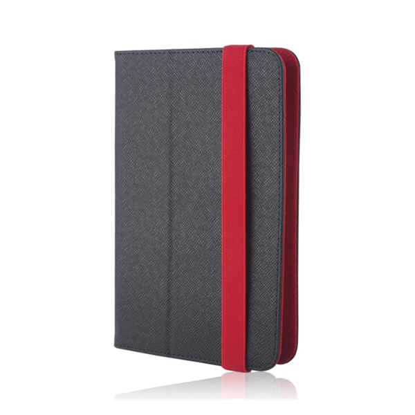 Utángyártott Univerzális tablet tok 9-10 col tablethez, fekete/piros (GSM033722)