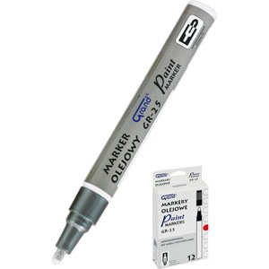 Lakkmarker GRAND GR-25 2-3 mm Ezüst (160-1966)