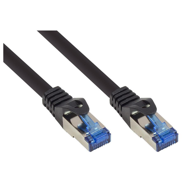 Good Connections Cat.6A Patchkabel SmartFLEX HF schwarz 1m