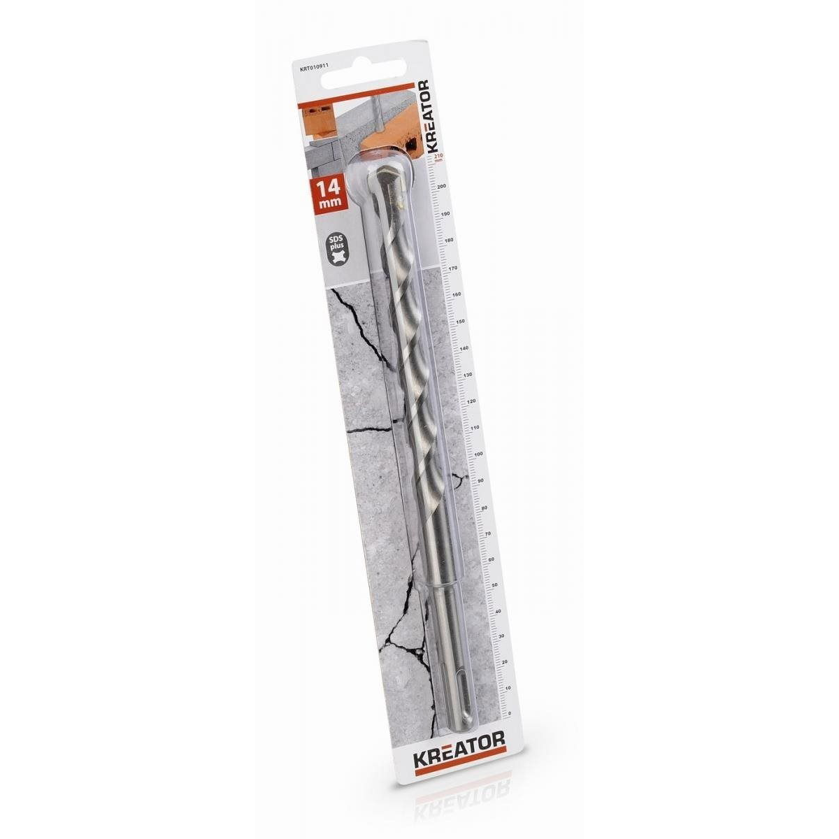 KREATOR KRT010911 SDS Plus beton, 14×210 mm (KRT010911)