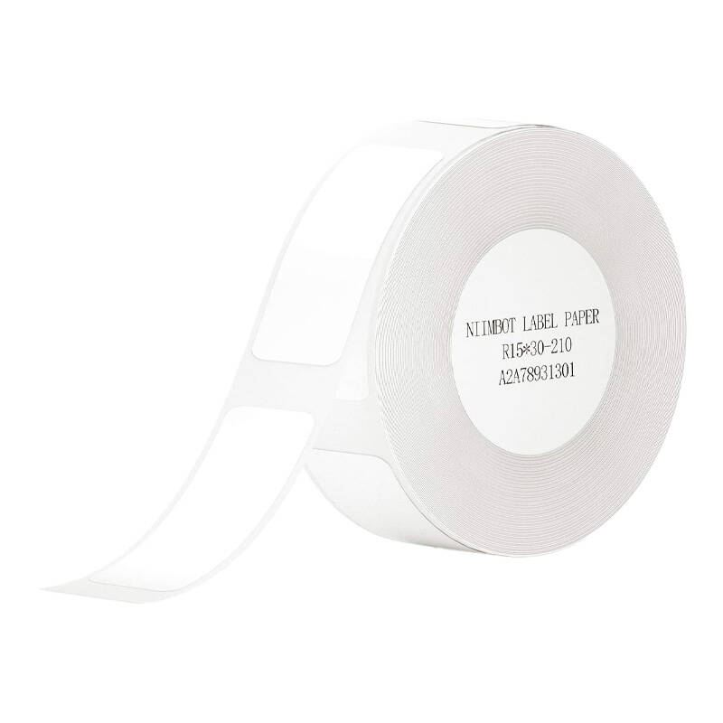Niimbot hőcímkés matrica 15x30 mm 210db fehér (6972842743589) (T15*30-210WHITE)