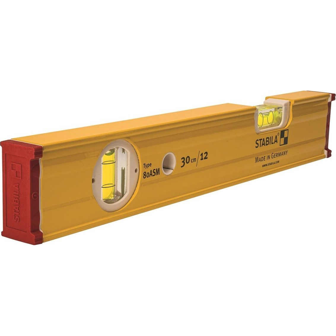 Stabila Type 80 ASM 19676 Vízmérték Mágnessel 30 cm 0.5 mm/m ( )