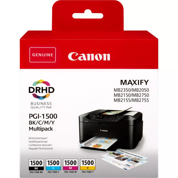 Canon 9218B005 blækpatron Original Sort, Blå, Magenta, Gul