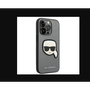 Karl Lagerfeld Apple iPhone 14 Pro Hátlapvédő Tok - Ezüst