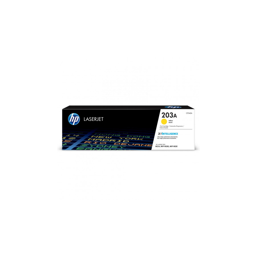 HP CF542A (203A) sárga eredeti toner (CF542A)