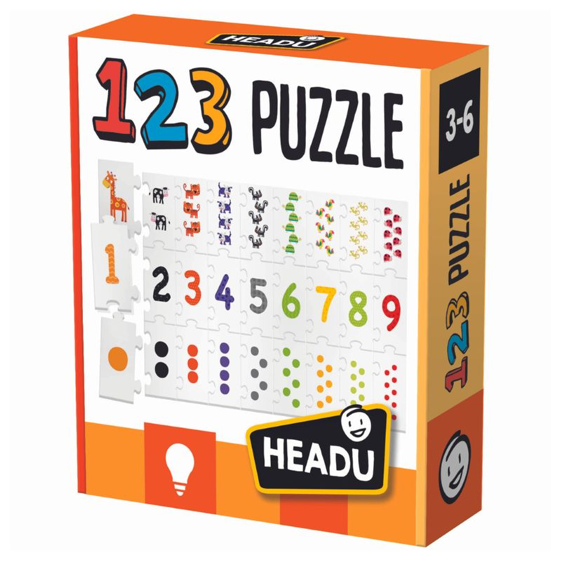 Headu Logikai illesztőjáték - Számok (MU54907)