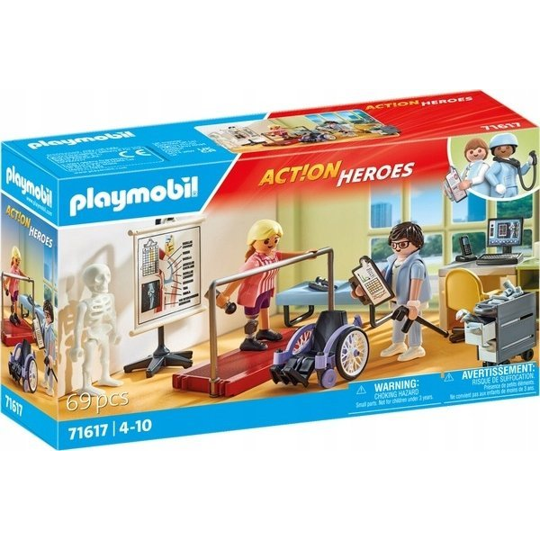 Playmobil 71617 Action Heroes - Ortopédia Orvosi rendelő Építőjáték (71617)