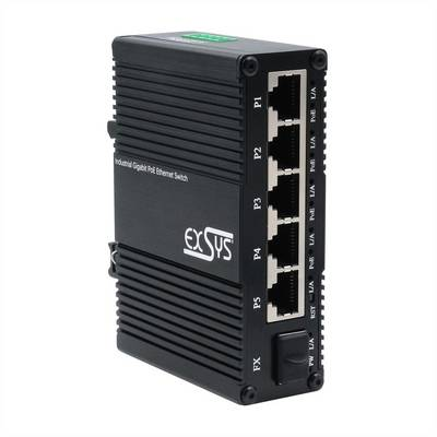 Мрежов суич Exsys EX-62030MPoE-SFP-5+1