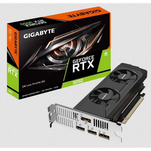 Karta graficzna Gigabyte VGA PCIE16 RTX3050 6GB GDDR6/GV-N3050D6-6GL GIGABYTE