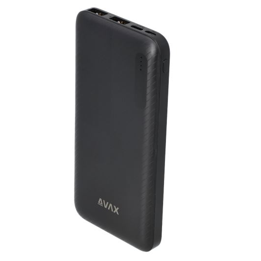 AVAX PB103B LIGHTY Type-C Powerbank 8.000mAh fekete (5999574480118) (5999574480118)