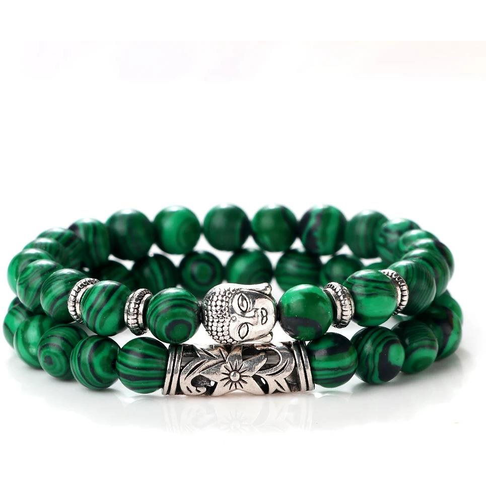 Predator Q1 férfi karkötő - Buddha 21cm - XHB 34 - 2 db (8596544007015)