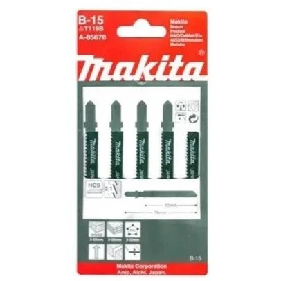 JIG SAWBLADE 50MM B15 WOOD 5 PCS MAKITA