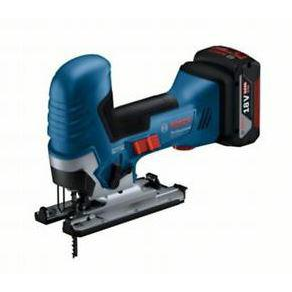 BOSCH GST 185-LI Akkus szúrófűrészek 2x GBA 18V 4.0Ah, bőrönd (06015B2022)