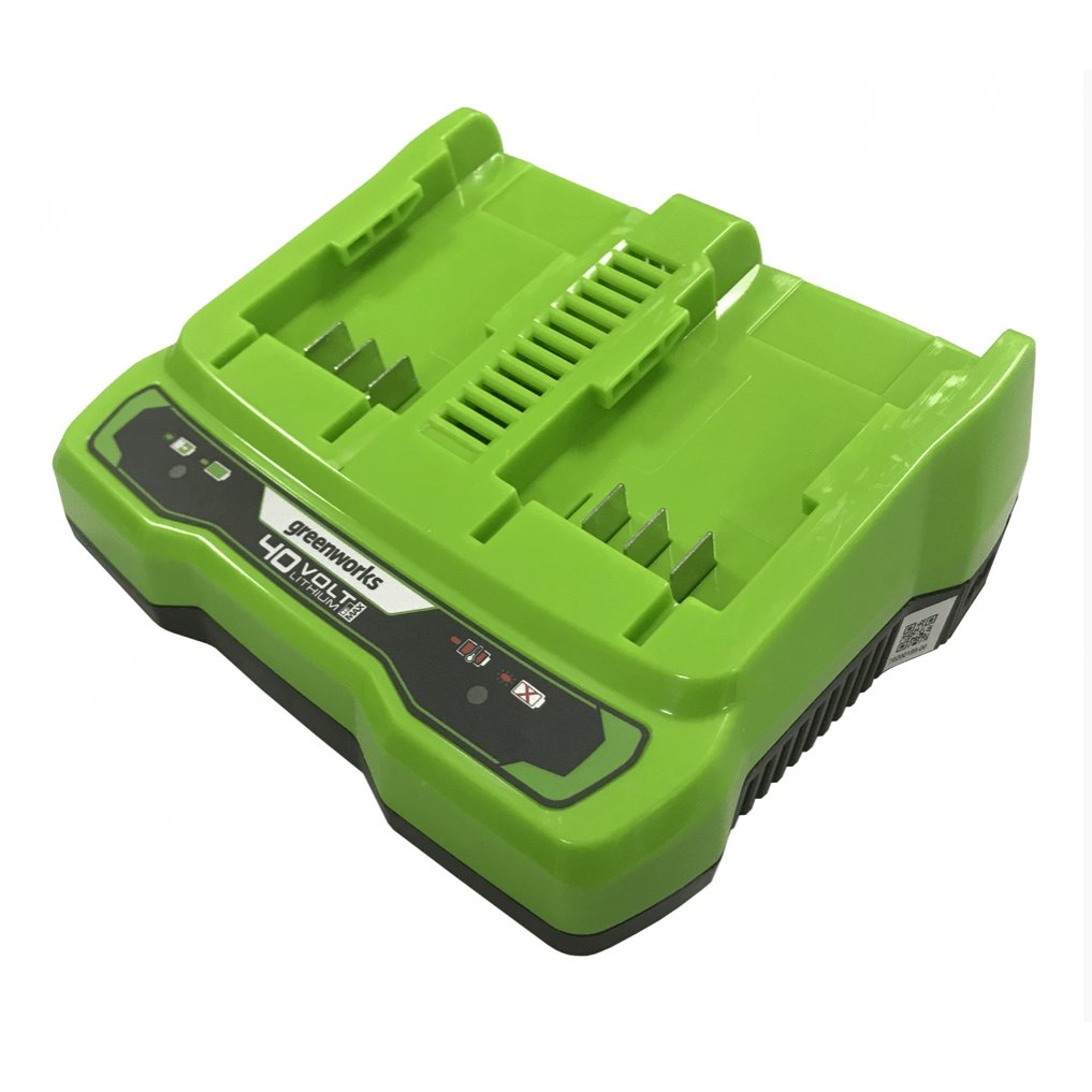 Greenworks G40X2UC2 40V Dupla Akkumulátor töltő (2940907)