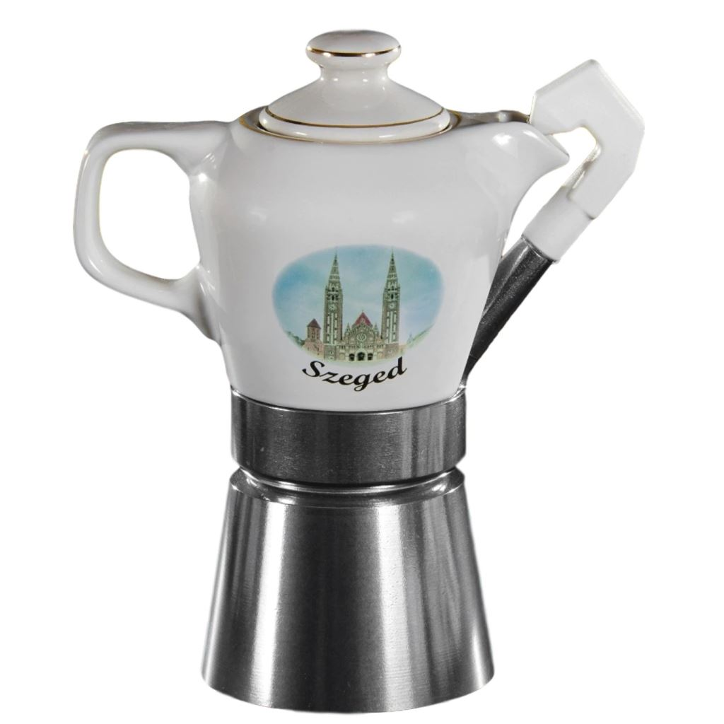 Fatima 15558 kotyogós kávéfőző Szeged ezüst-fehér (Fatima15558)