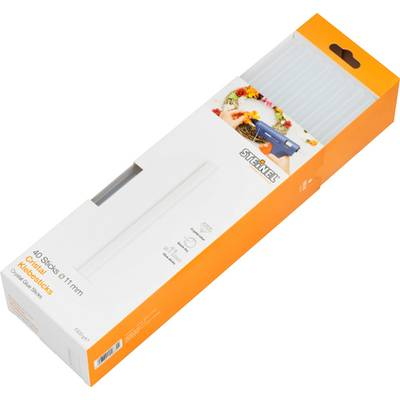 Steinel 006822 Ragasztópisztoly rúd 11 mm 250 mm Átlátszó 40 db