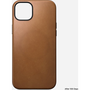 Nomad iPhone 15 Plus Bőr Hátlapvédő tok - Barna