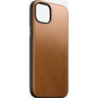Nomad iPhone 15 Plus Bőr Hátlapvédő tok - Barna