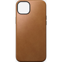 Nomad iPhone 15 Plus Bőr Hátlapvédő tok - Barna