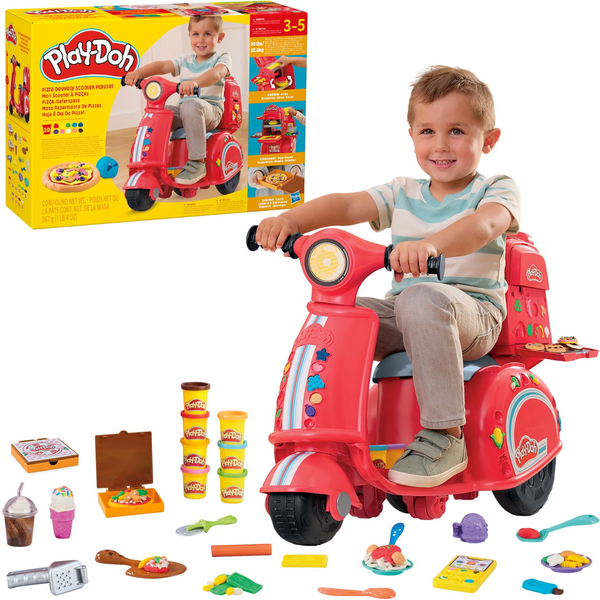 Play-Doh Pizza Delivery Scooter Playset Berijdbare scooter