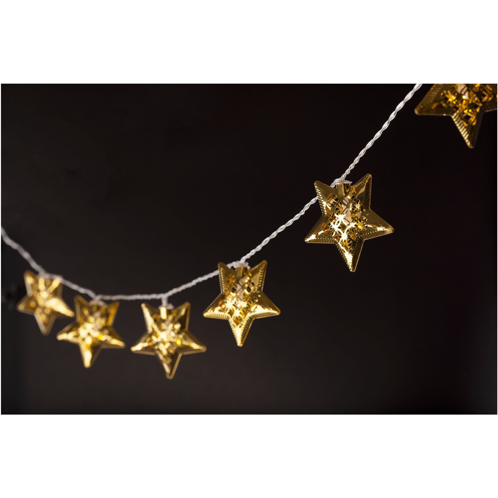 Entac ECL-MGS-10WW Beltéri LED fényfüzér 1.65m - Arany (ECL-MGS-10WW)