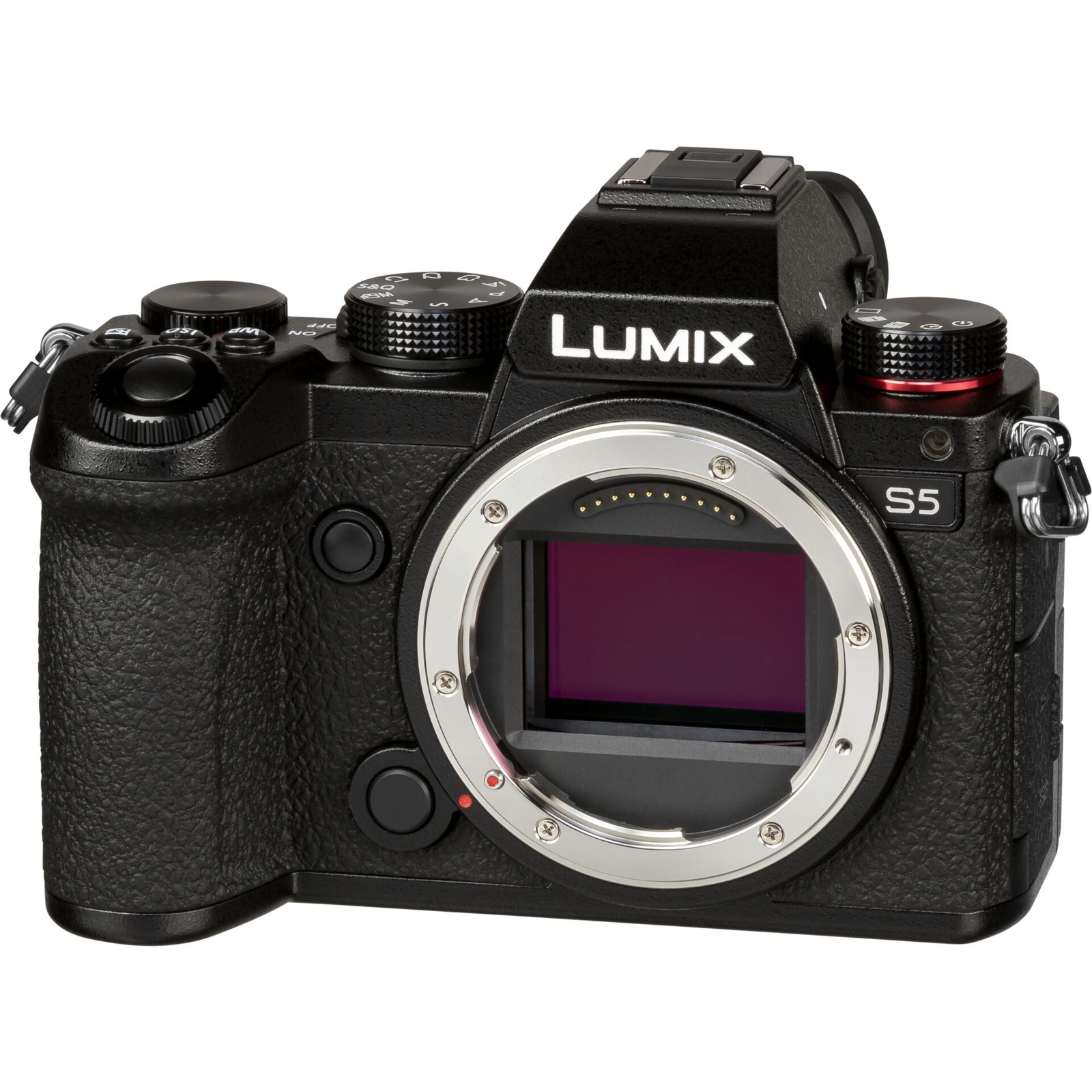 Panasonic Lumix DC-S5 Digitális fényképezőgép - Fekete (DC-S5E-K)