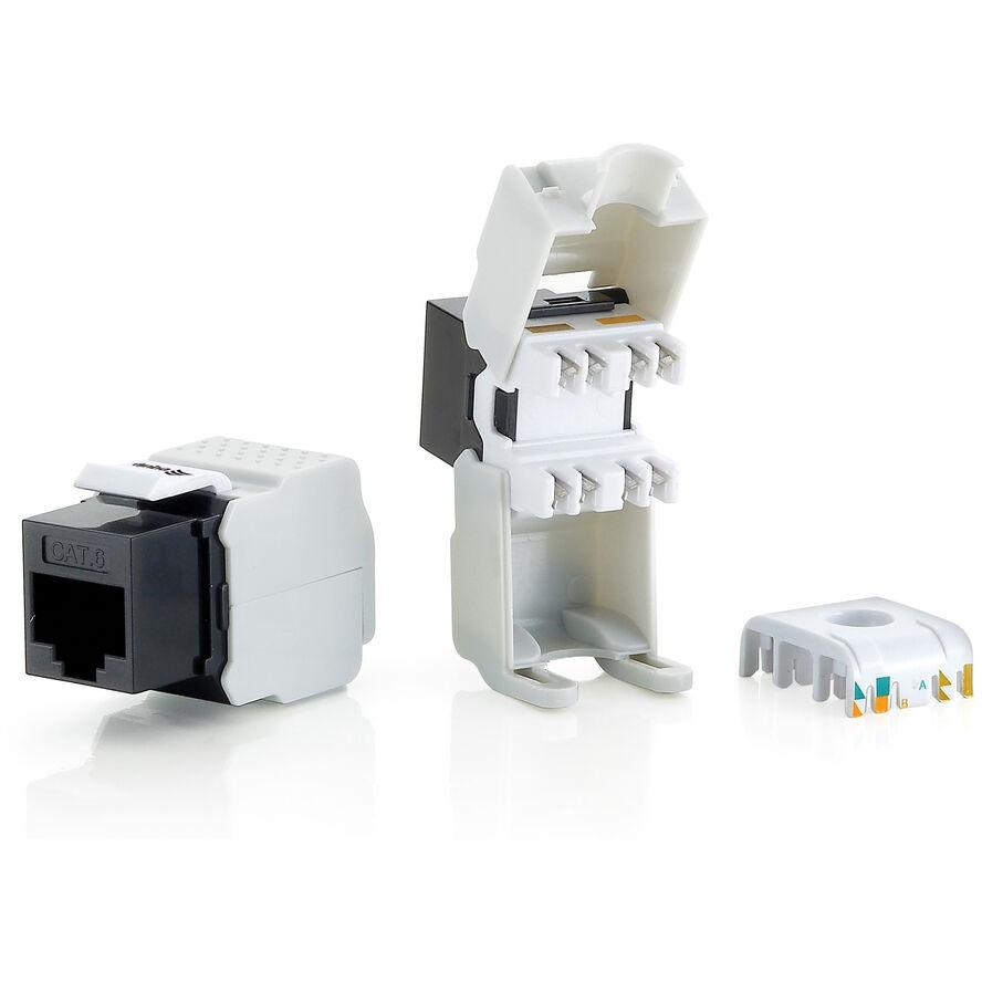 Equip Keystone Jack ungeschirmt Cat.6 LSA Premium 8er Set Polybeutel (769211)