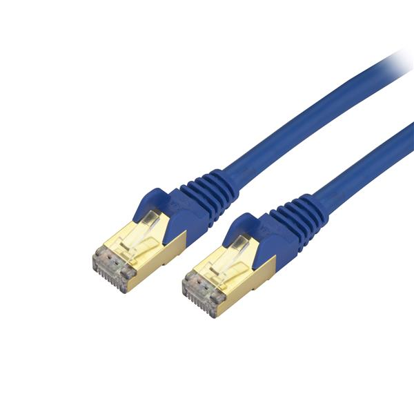 StarTech.com 6ASPAT3MBL netværkskabel Blå 3 m Cat6a U/FTP (STP)