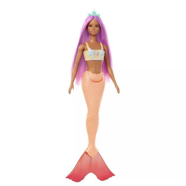 Mattel Barbie Dreamtopia: Sellő narancssárga uszonnyal (241204) (241204)