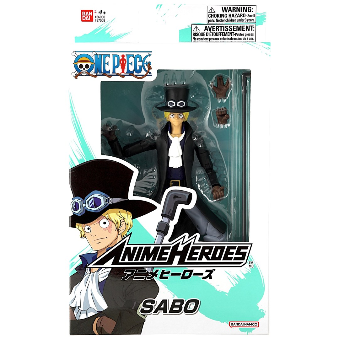 Bandai Anime Heros One Piece - Sabo gyűjthető anime figura 17cm (AH37009)