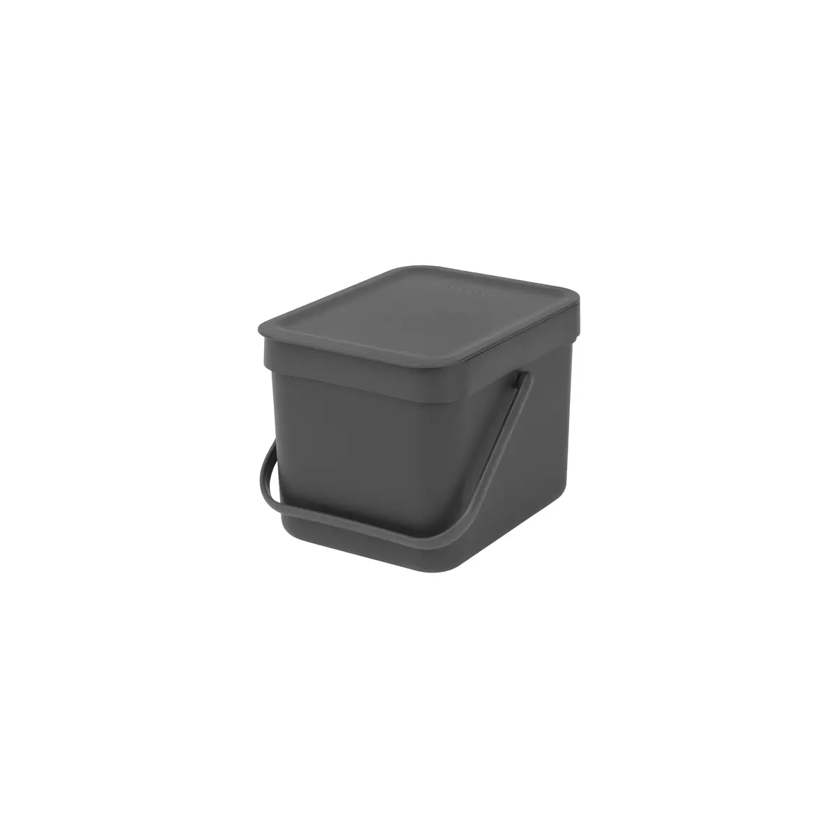 Brabantia Sort & Go 6 literes hulladékgyűjtő szemetes - Sötétszürke (109720)