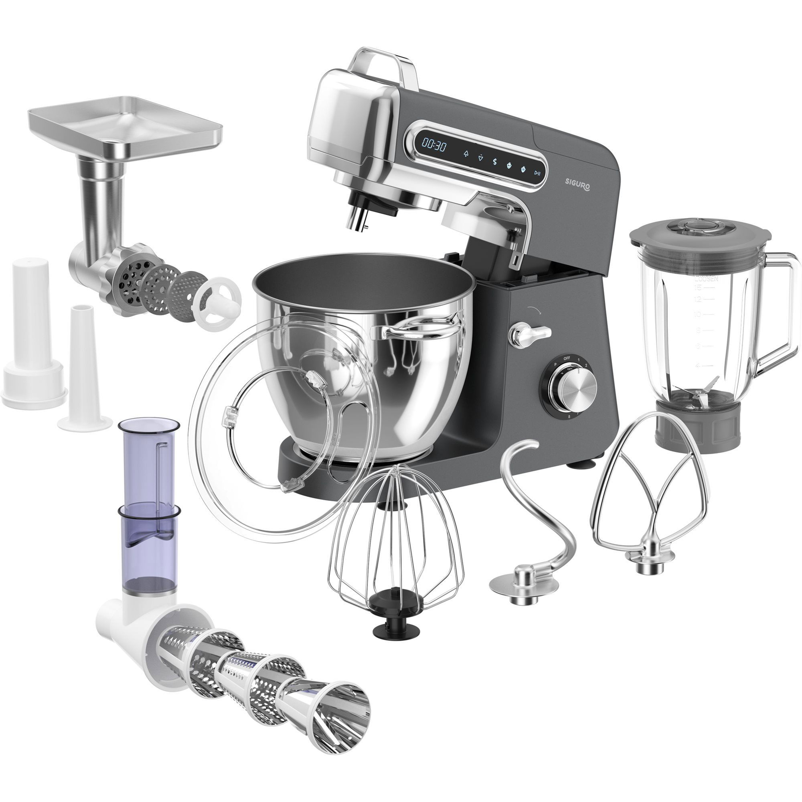 Siguro KM-M351 Maxi 1800W konyhai robotgép 6 literes (SGR-KM-M351B)