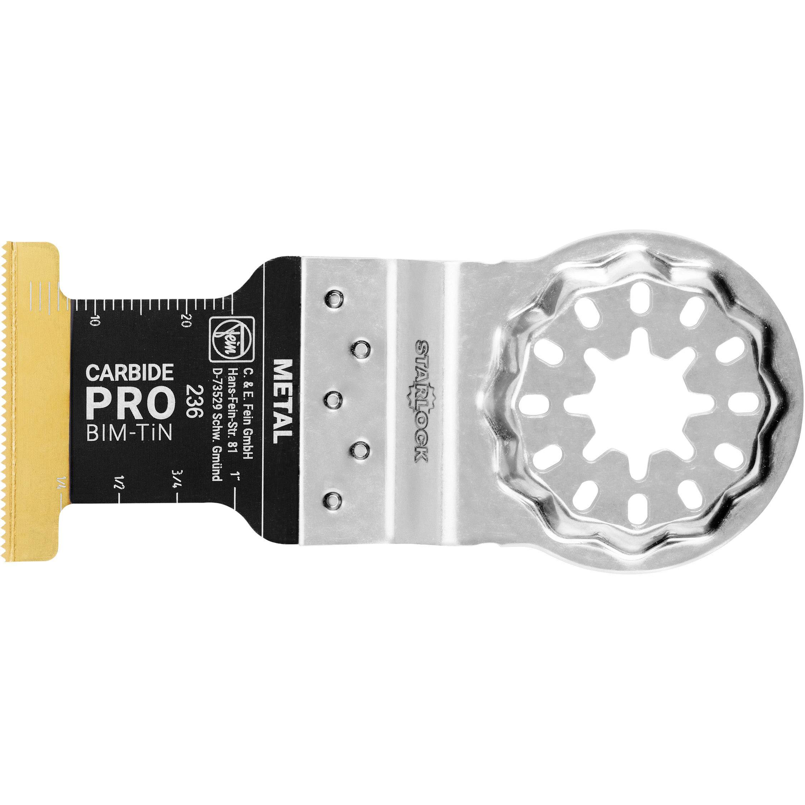 Fein SL E-Cut CarbidePro Merülő fűrészlap - 40x32mm (63502236210)