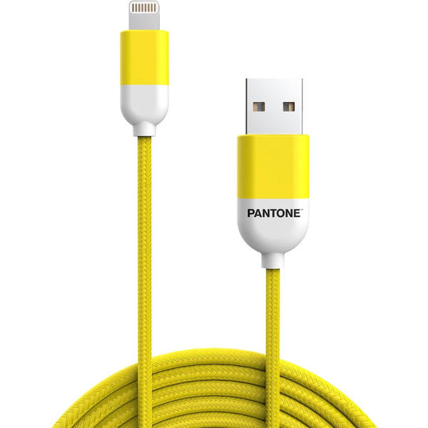 Celly PT-LCS001-5Y кабел за мобилен телефон Жълт 1,5 м USB A Lightning
