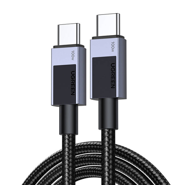 Kábel Ugreen USB typ C - USB typ C 0,5 m sivý