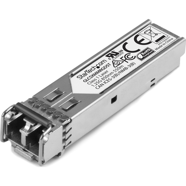 StarTech.com GLCSXMMRGDST modul til netværksmodtager Fiberoptisk 1250 Mbit/s SFP 850 nm